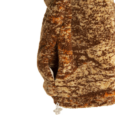 Bonsai Full Zip Hoodie Sweatshirt Bread PF22FL003FW22 Degli Uberti